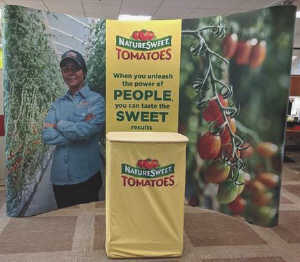 NatureSweet 10x10 Pop Up Display