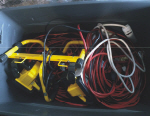 Commercial grade lights and electrical cords