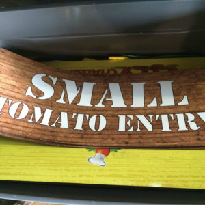 Tomato Entry Signage