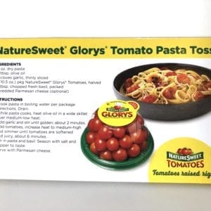 Glorys™ Pasta Toss recipe tear pads
