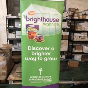 BHO Discover a brighter way to grow retractable Banner