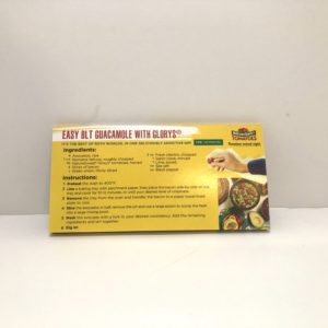 Easy BLT Guacamole w Glory's Coupon pad of 50 sheets per pad